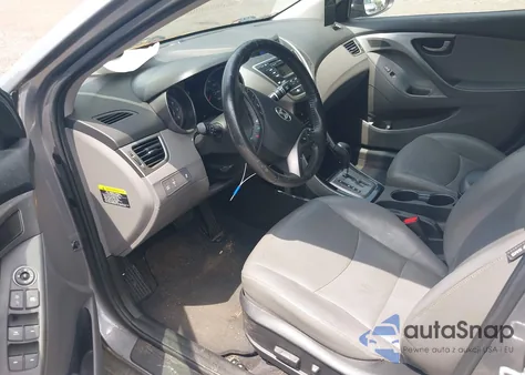 2013 Hyundai Elantra Limited z USA, uszkodzony, nr VIN KMHDH4AE8DU745746